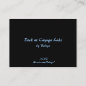 カイガレイクATCの桟橋 名刺 (裏面)