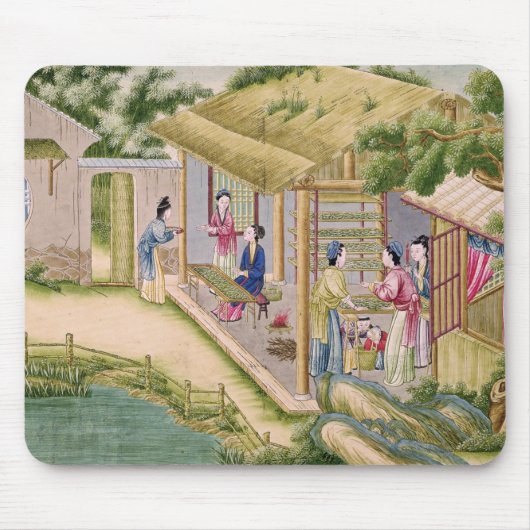 カイコについて学ぶこと マウスパッド (正面)