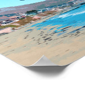 カイコスカリフォルニアセントラルコーストヴィンテージ ポスター (角)