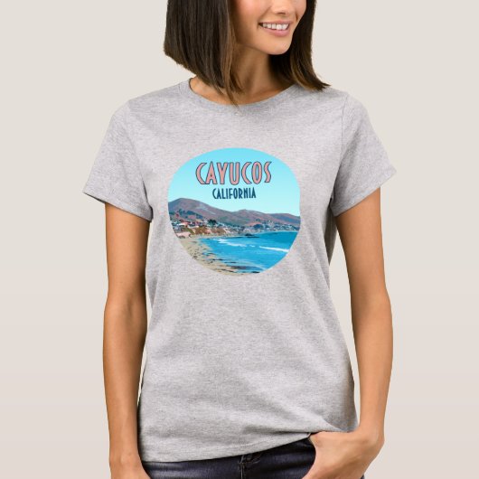 カイコスカリフォルニアセントラルコーストヴィンテージ Tシャツ (正面)