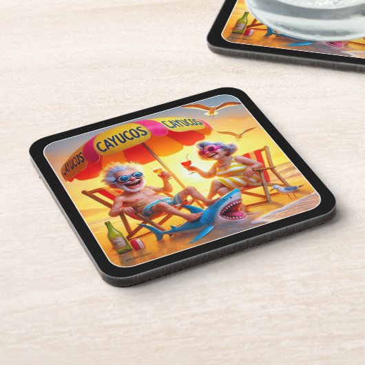 カイコス伝説。 コースター (左側)