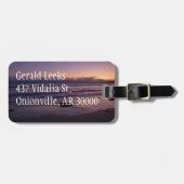 カイコス・サンセット ラゲッジタグ (正面横)