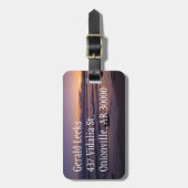 カイコス・サンセット ラゲッジタグ (正面縦)