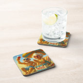 「カイコス・フォーエバークールキッズ」コースター。 コースター (右側)