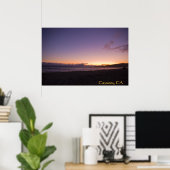 カイコス， CAビーチサンセットポスター2 ポスター (ホームオフィス)