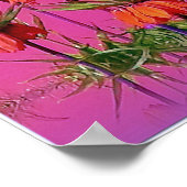 カイザークローネ/Fritillaria imperalis ポスター (角)