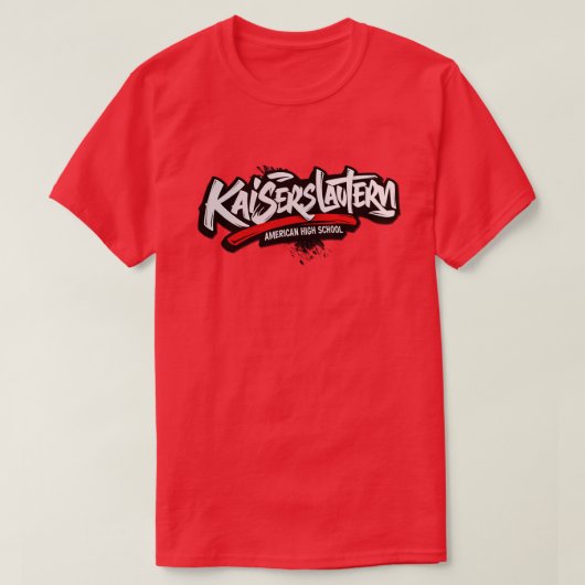カイザースラウテルン・アメリカン・ハイスクール Tシャツ (デザイン正面)