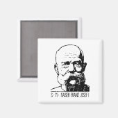 カイザーフランツジョセフエステライクモンアルキヴィンテージ マグネット (正面/裏面)