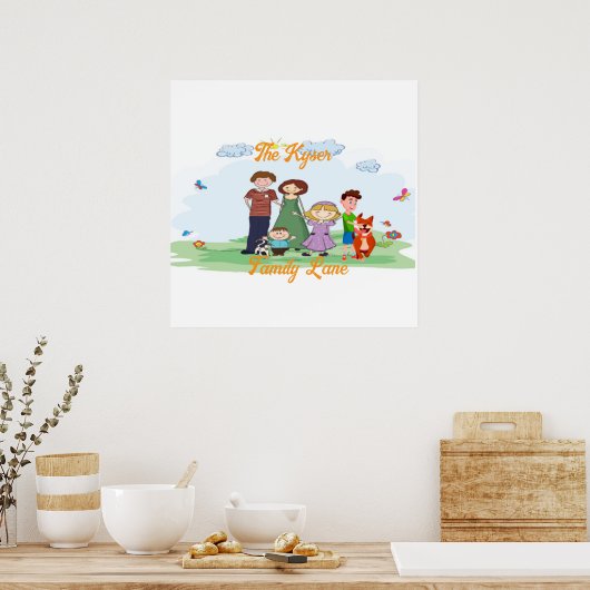 カイザー一家 ポスター (キッチン)