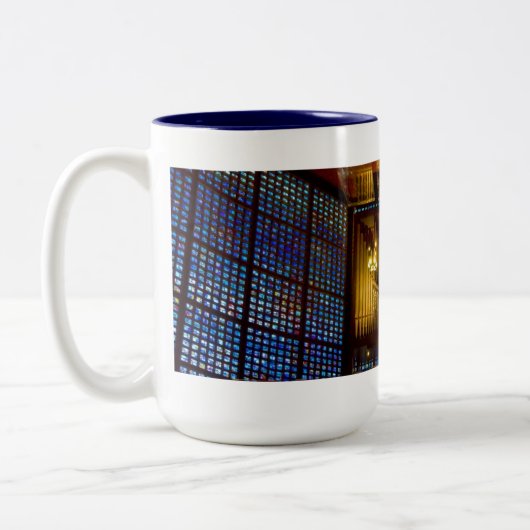 カイザー・ウィルヘルム記念教会のオルガンマグ ツートーンマグカップ (左)