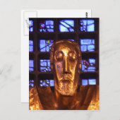 カイザー・ウィルヘルム記念教会イエス像 ポストカード (正面/裏面)