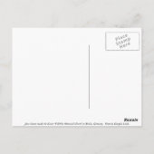 カイザー・ウィルヘルム記念教会イエス像 ポストカード (裏面)