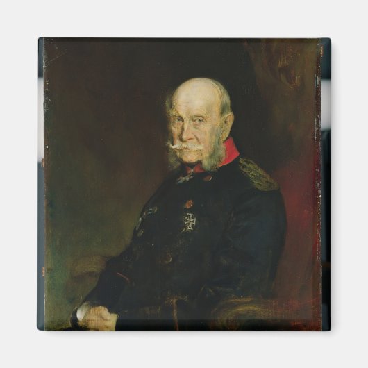 カイザー・ウィルヘルム1世1888年 マグネット (正面)