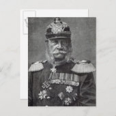 カイザー・ウィルヘルム1888年「レジャー・アワー」より ポストカード (正面/裏面)