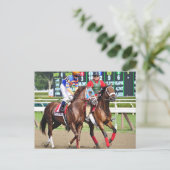 カイシャエレトロニカ – サラトガレースコース ポストカード (スタンド正面)