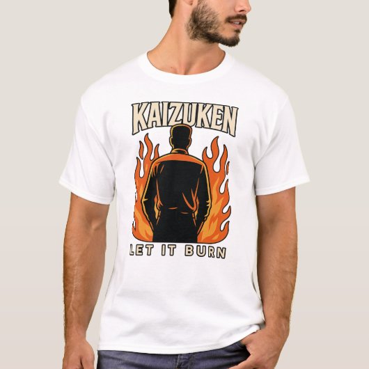 カイジュケン・レット・イット・バーン Tシャツ (正面)