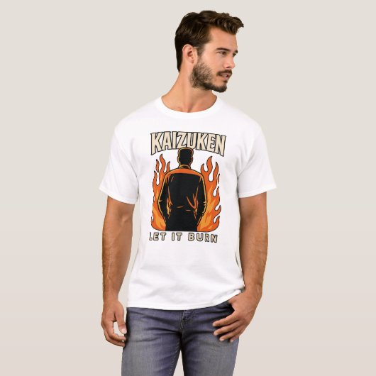 カイジュケン・レット・イット・バーン Tシャツ (正面フル)