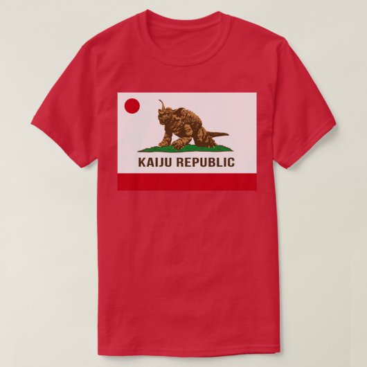 カイジュ共和国バラゴン Tシャツ (デザイン正面)