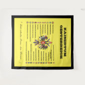 カイセルトゥムオエステライヒ タペストリー (正面(横))