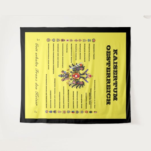 カイセルトゥムオエステライヒ タペストリー (正面(横))