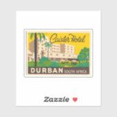 カイセーターホテルダーバンサウスアフリカステッカー シール (シート)