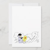 カイトアンドウィンディクラウド招待状テンプレート 招待状 (正面)