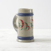 カイトカラフルサーフィン ビールジョッキ (正面左)