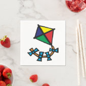 カイトカラフル スタンダードカクテルナプキン (インサイチュ)