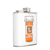 カイトサーフィンは私の薬 フラスク (右)