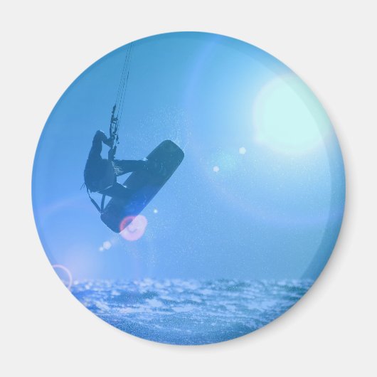 カイトサーフィンエアーマグネット マグネット (正面)