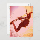 カイトサーフィング グラブ ポストカード (正面/裏面)