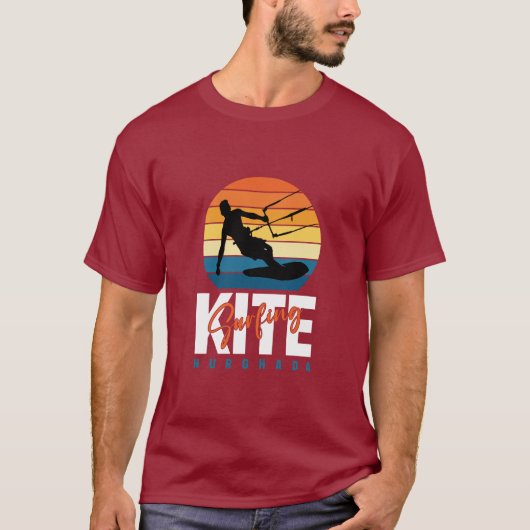 カイトサーフィンハルガダ Tシャツ (正面)