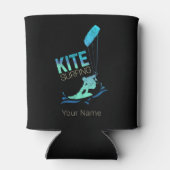 カイトサーフィンヴィンテージカイトボーダーカイトサーフィン 缶クーラー (裏面)