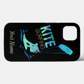 カイトサーフィンヴィンテージカイトボーダーカイトサーフィン Case-Mate iPhoneケース (裏面 (横))