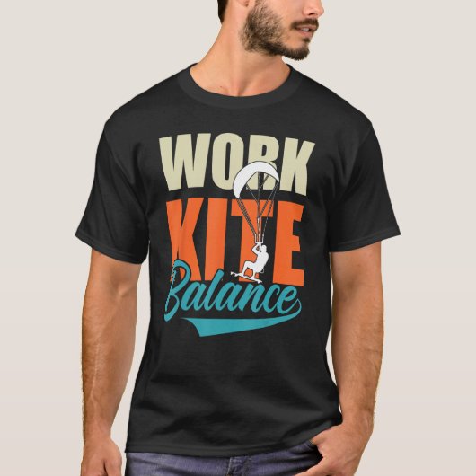 カイトサーフィン1 Tシャツ (正面)