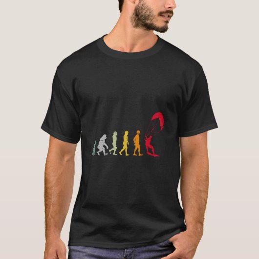 カイトサーフィン カイトボード サーフィン Tシャツ (正面)