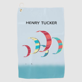 カイトサーフィン ゴルフタオル