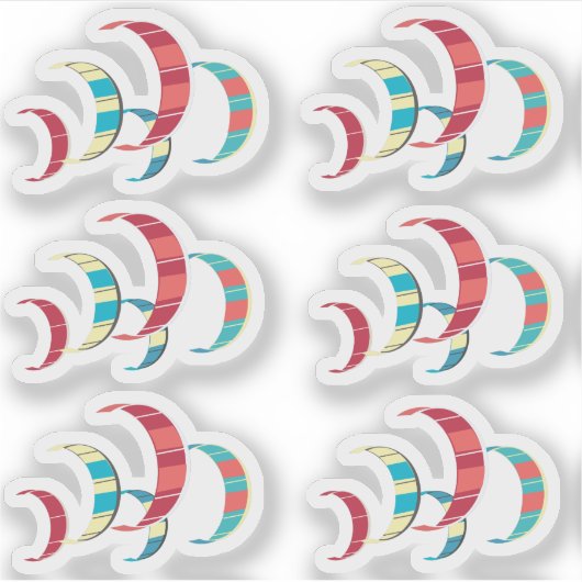 カイトサーフィン シール (正面)