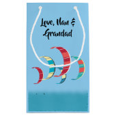 カイトサーフィン スモールペーパーバッグ (裏面)