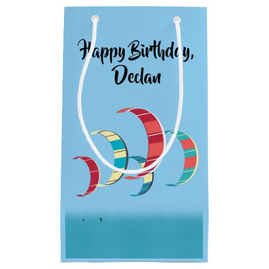 カイトサーフィン スモールペーパーバッグ (正面)