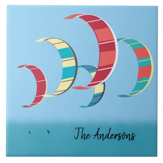 カイトサーフィン タイル (正面)