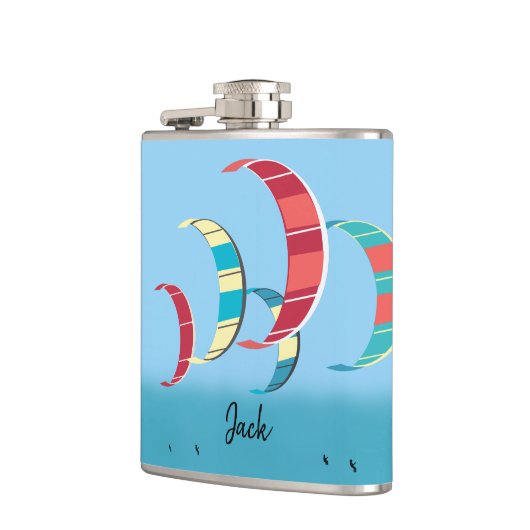 カイトサーフィン フラスク (左)