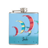 カイトサーフィン フラスク (正面)