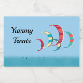 カイトサーフィン フードラベル (シングルラベル)