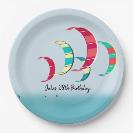 カイトサーフィン ペーパープレート