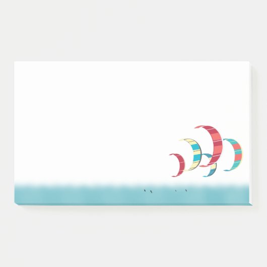 カイトサーフィン ポストイット (正面)