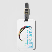 カイトサーフィン ラゲッジタグ (正面縦)