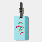 カイトサーフィン ラゲッジタグ (正面縦)