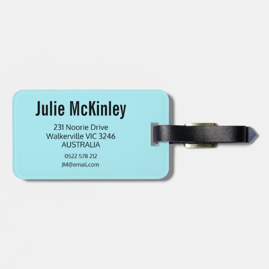 カイトサーフィン ラゲッジタグ (裏面横)