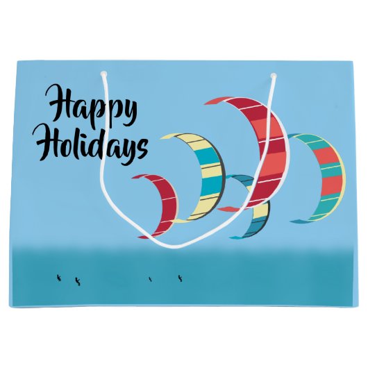 カイトサーフィン ラージペーパーバッグ (正面)